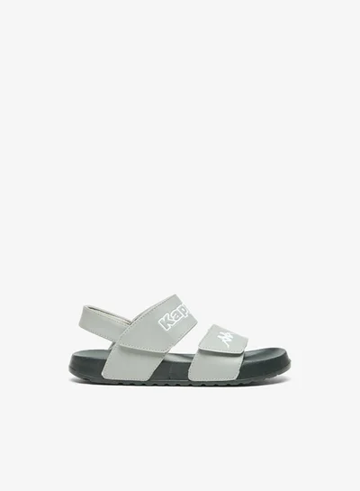Kappa Boys Strappy Sandals with Hook and Loop Closure
