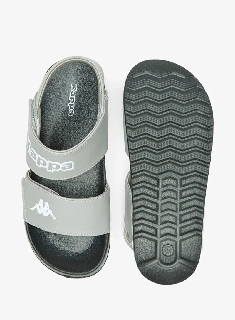 Kappa Boys Strappy Sandals with Hook and Loop Closure