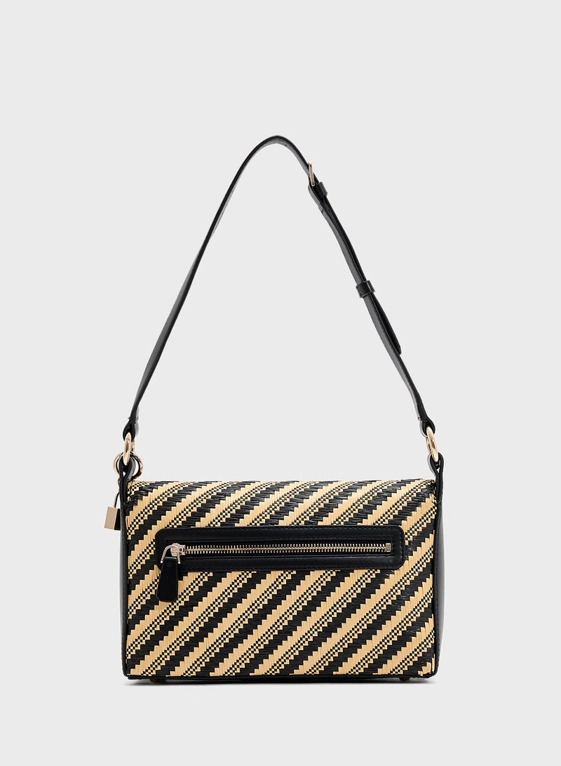 GUESS Simona Flap Shoulder Bag  - Image 2