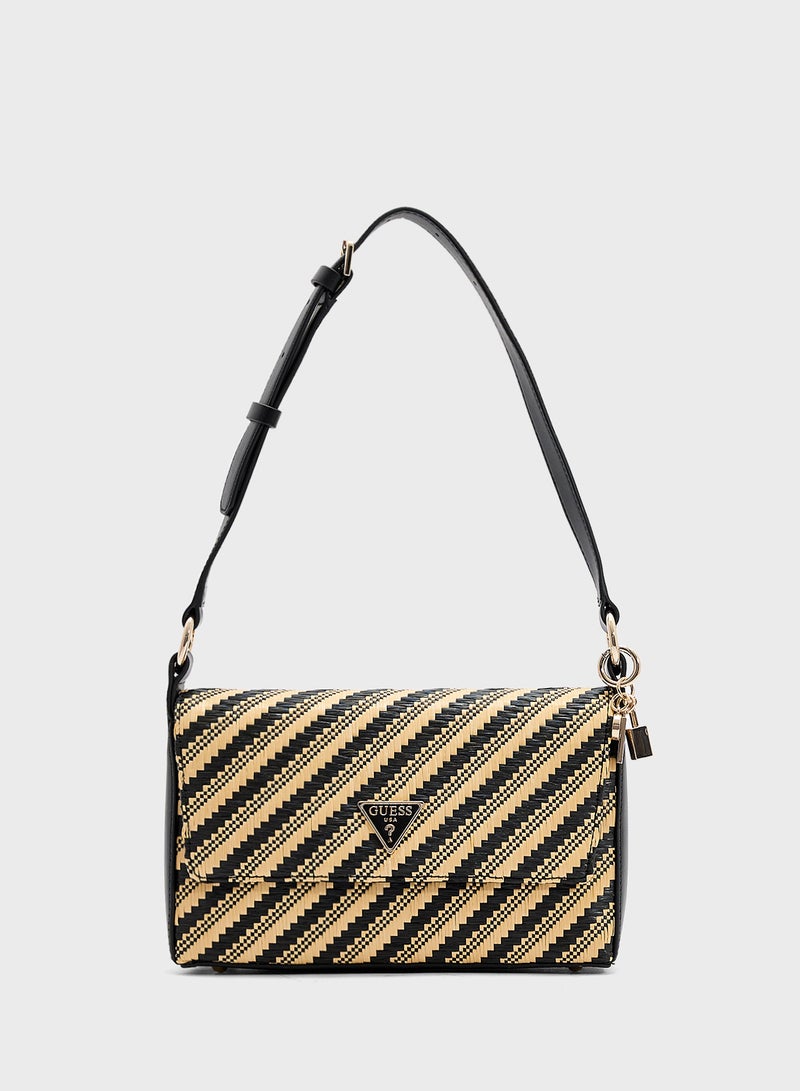 GUESS Simona Flap Shoulder Bag  - Image 1