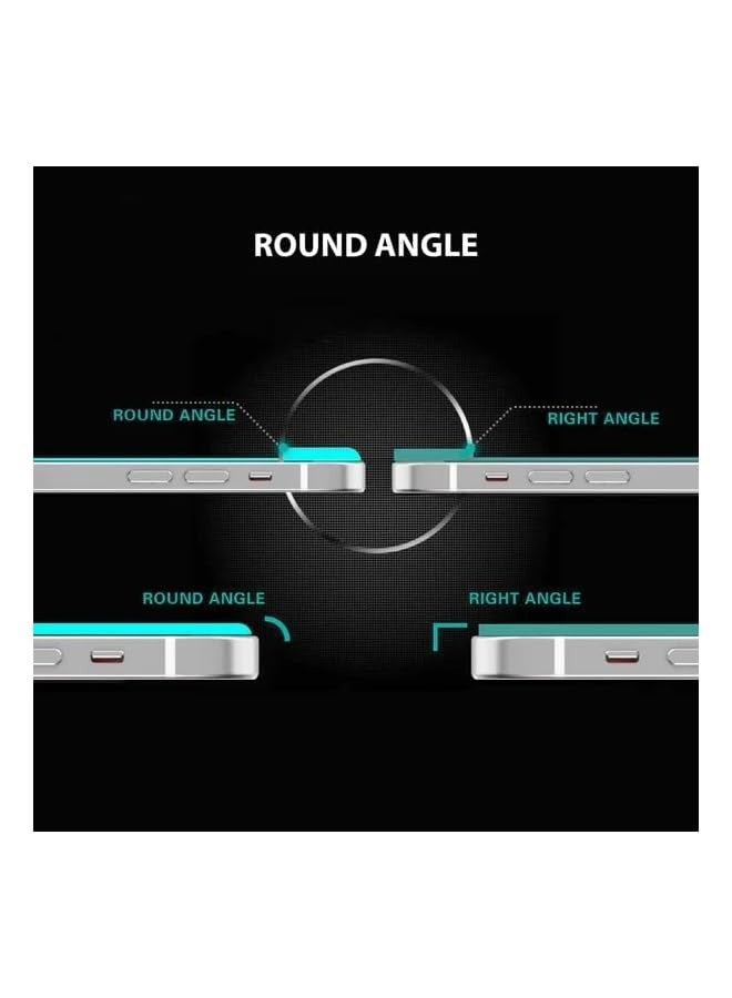 بروماس واقي شاشة متوافق مع هاتف Iphone 15 Pro 5G واقي شاشة غير لامع مضاد للوهج وبصمات الأصابع ثلاثي الأبعاد سهل التركيب، طبقة سطحية غير لامعة Iphone 15 Pro Matte Glass (Iphone 15 Pro) - Image 5