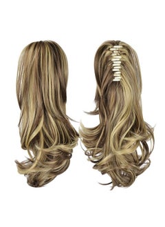 SOFEIYAN 13" Ponytail Extension Long Curly Ponytail Clip in Claw Hair Extension Natural Looking Synthetic Hairpiece for Women  - Image 2