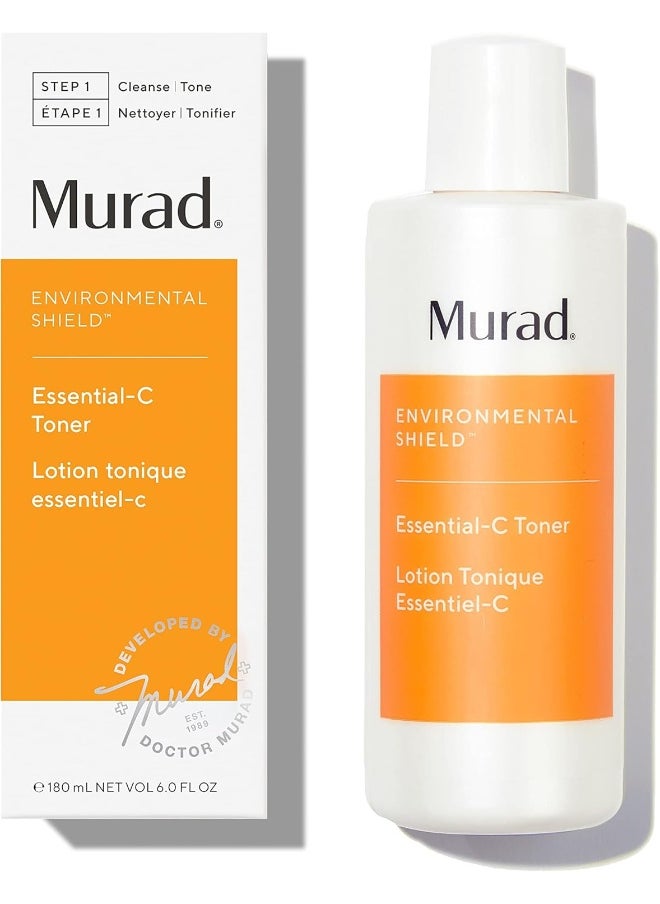 Murad Essential-C Toner - Environmental Shield Hydrating Toner Replenishes Moisture - Refreshing Facial Toner, 180Ml  - Image 1