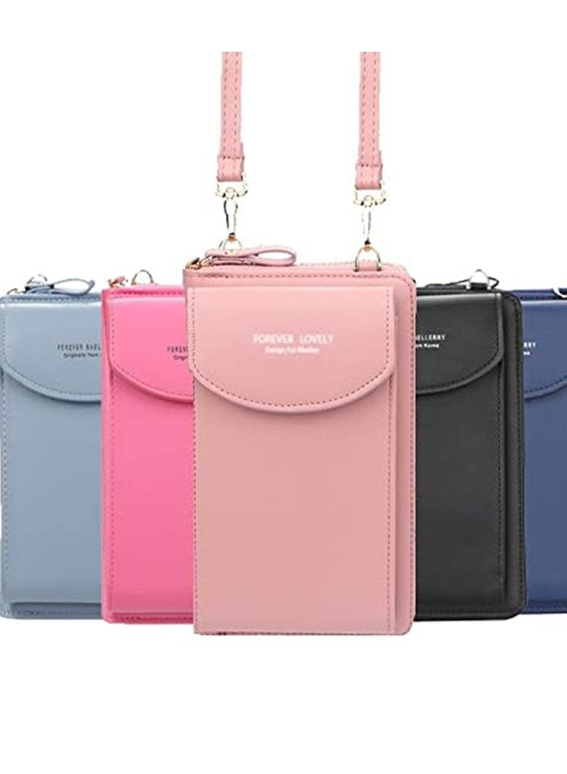 Daytoyz Stylish Women's Diagonal PU Leather Clutch Bag - Large Capacity Multifunctional Travel Wallet with Phone Pocket, Card Slots & Passport Holder - Ladies Purse Organizer for Everyday Use - Image 2