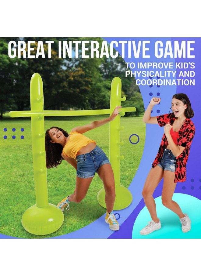Perfect Life Ideas - Inflatable Limbo Game For Kids And Adults Limbo Game For Adults Inflatable Toddler Toys For Indoor And Outdoor Party Games Picnic Beach Pool And More Kid Toys For Birthday Party Games For Kids - Image 1