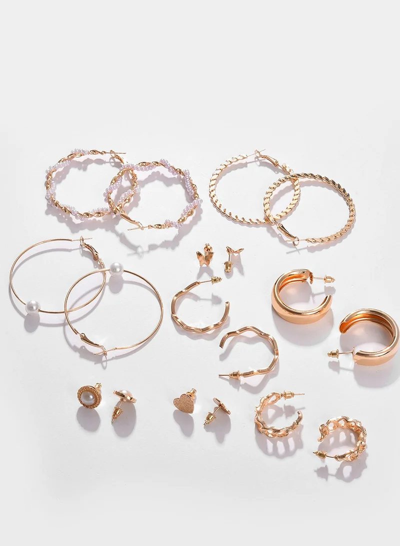SOHI Contemporary Artificial Drop Earring Jewellery