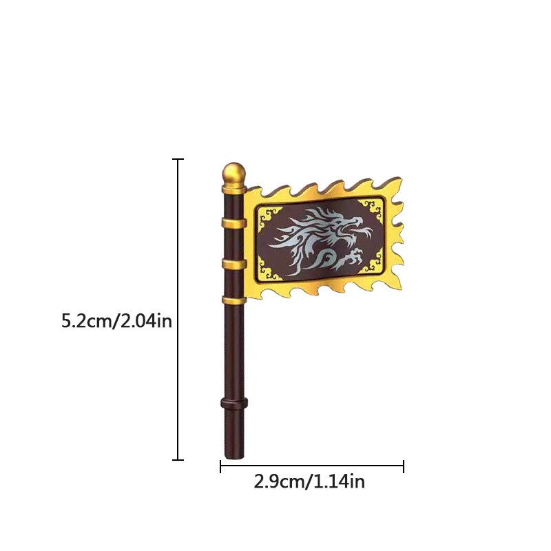 Ancient Cold Weapon Accessories for Building Block Figures - Image 3
