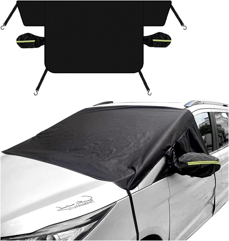 JNNJ Waterproof Foldable Car Windscreen Cover - Anti Frost and Ice Protection - Image 1
