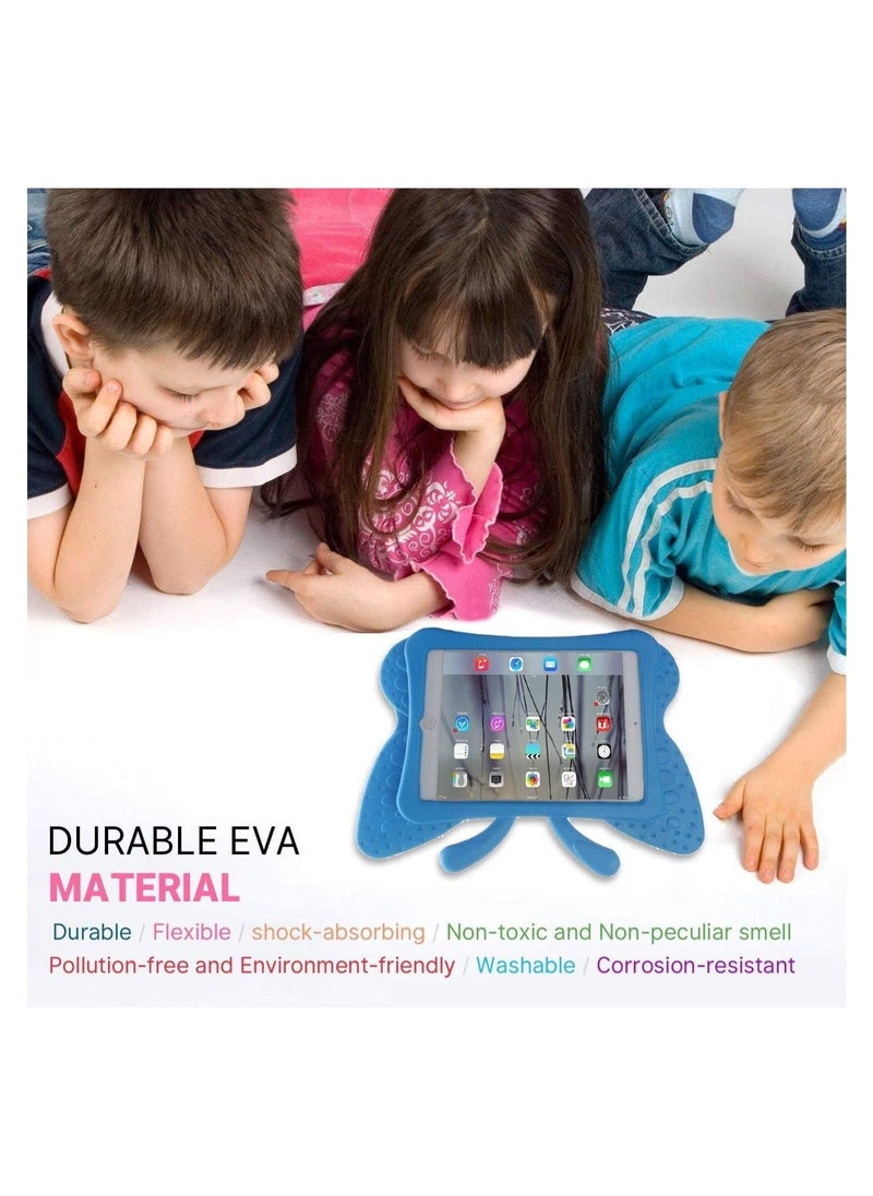 iPad case for Kids, 3D Cartoon Butterfly Non-Toxic EVA Light Weight Kid Proof Shockproof case with Kickstand for ipad 5/ ipad 6 /ipad pro 9.7/ New iPad 2017 case - Image 2