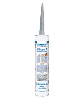 Weicon WEICON Silicone A 310 ml grey Extremely elastic universal adhesive  - Image 1