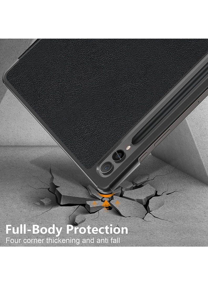 Theodor - Protective Flip Case For Samsung Galaxy Tab S9 With Trifold Stand Auto Wake Sleep Shockproof Cover Parkour special events copy - Image 1