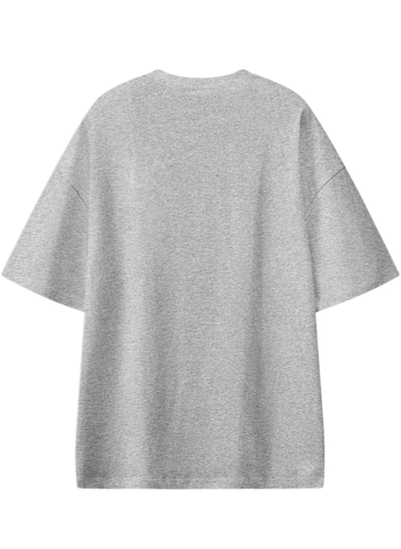 Thirty-One Unisex Simple Grey oversized T-shirt with 31 Logo  - Image 2
