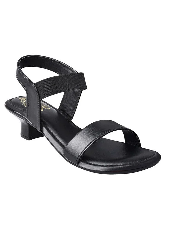 شوتوبيا Shoetopia Casual Kitten Heeled  Sandals For Women & Girls