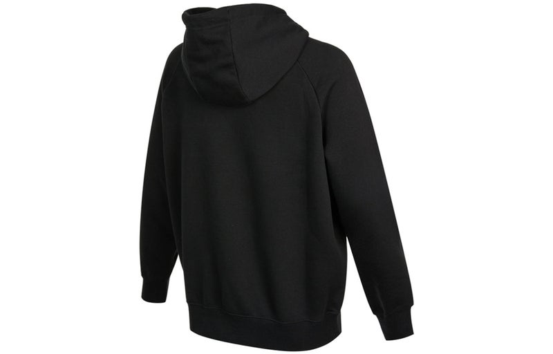 Nike (WMNS) Nike NSW Graphic Hoodie 'Black Green' - Image 2