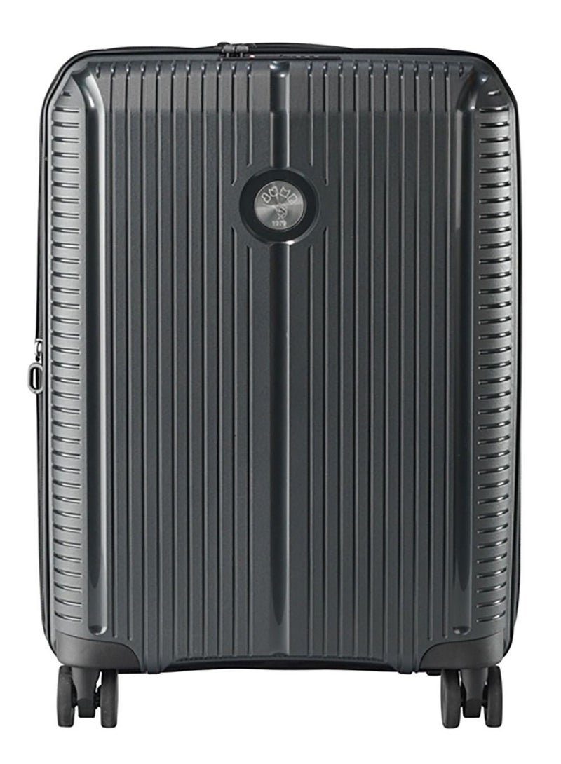 جامب حقيبة سفر من مادة البولي بروبيلين الصلبة قابلة للتوسيع وقابلة للتوسيع من سوندو ، مقصورة ترولي صغيرة الحجم 55 سم أسود - Image 2