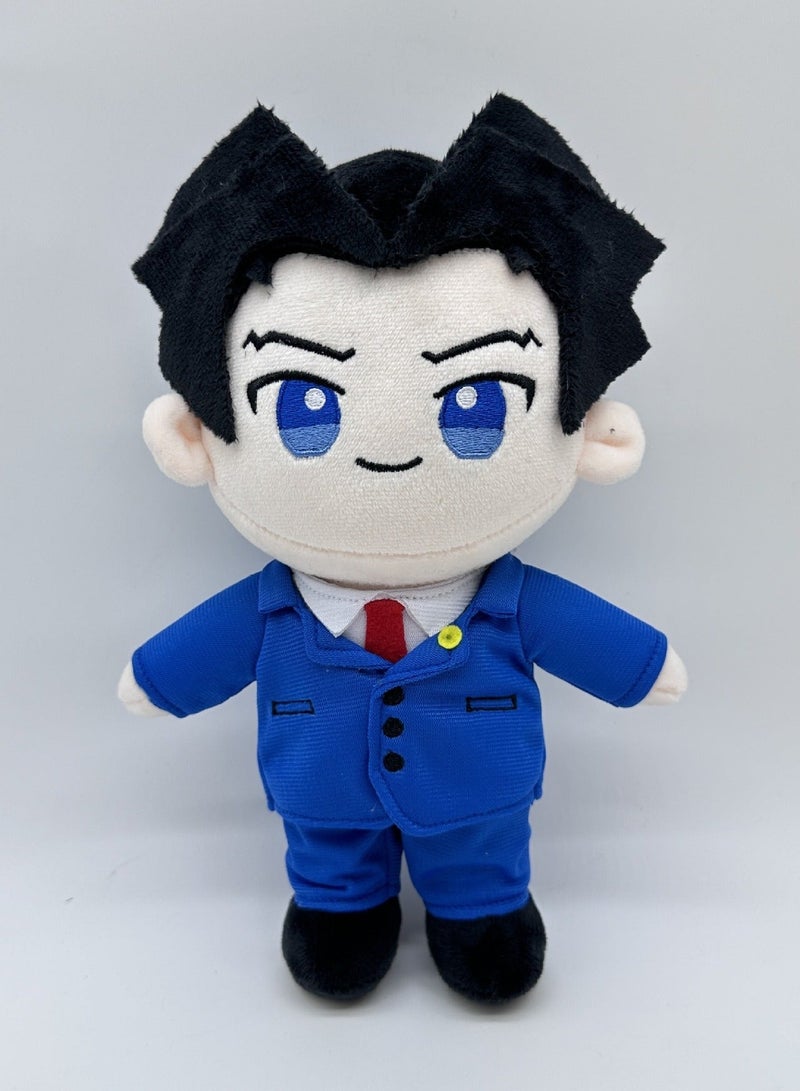 Anime Ace Attorney Phoenix Wright Maya Fey Miles Edgeworth Figures Cartoon Plush Doll Birthday kids Popular toys  - Image 1