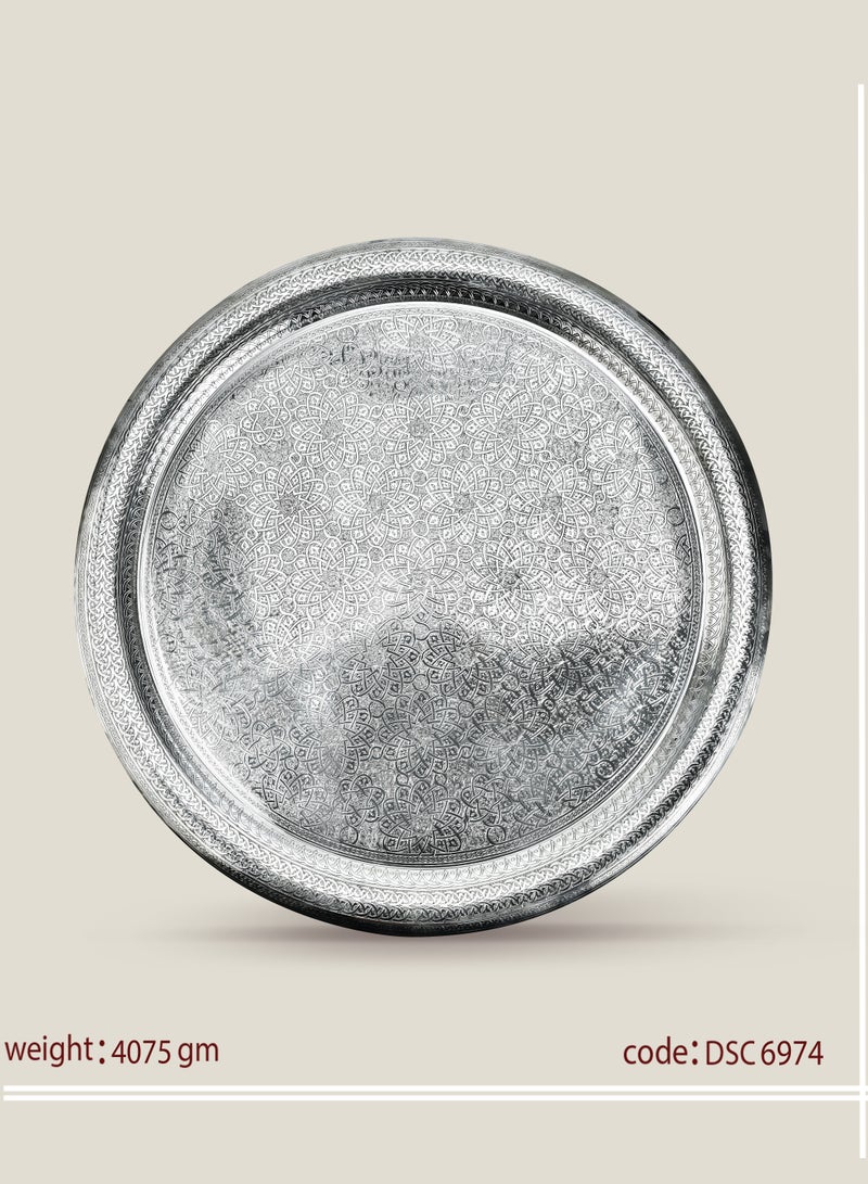 أوديسي صينية فضة عربية كبيرة الحجم مصنوعة يدويًا (DSC6974) - Image 1