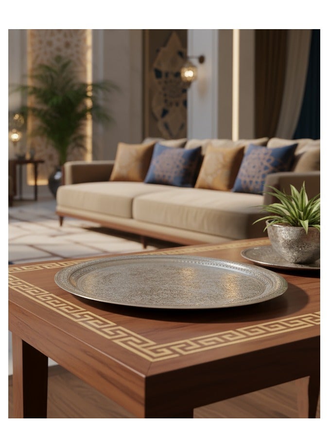 أوديسي صينية فضة عربية كبيرة الحجم مصنوعة يدويًا (DSC6974) - Image 2