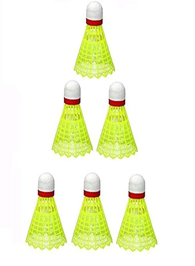 Forgesy Steel Double Shaft Badminton Racquet with 6 Nylon shuttles - Set of 2 - Image 3