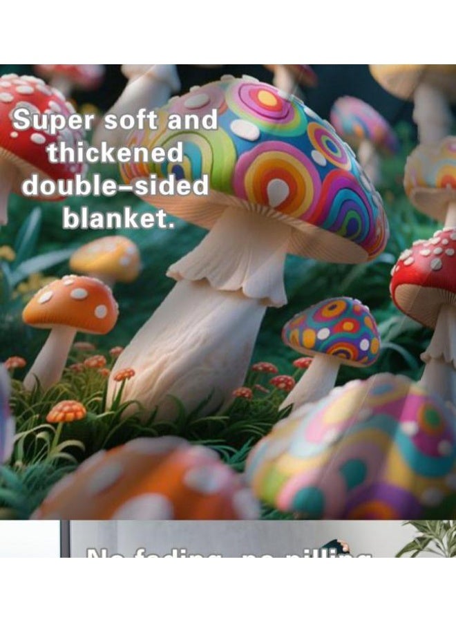 general Flannel thin blanket (warm and comfortable, suitable for sleep, gaming, dust removal and sandproof) 150cm*200cm - 297 - Image 5