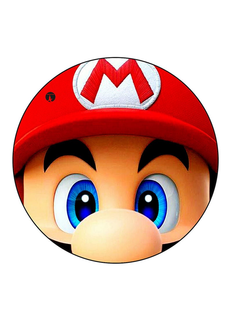 Video Game Super Mario Printed Mouse Pad  Multicolour