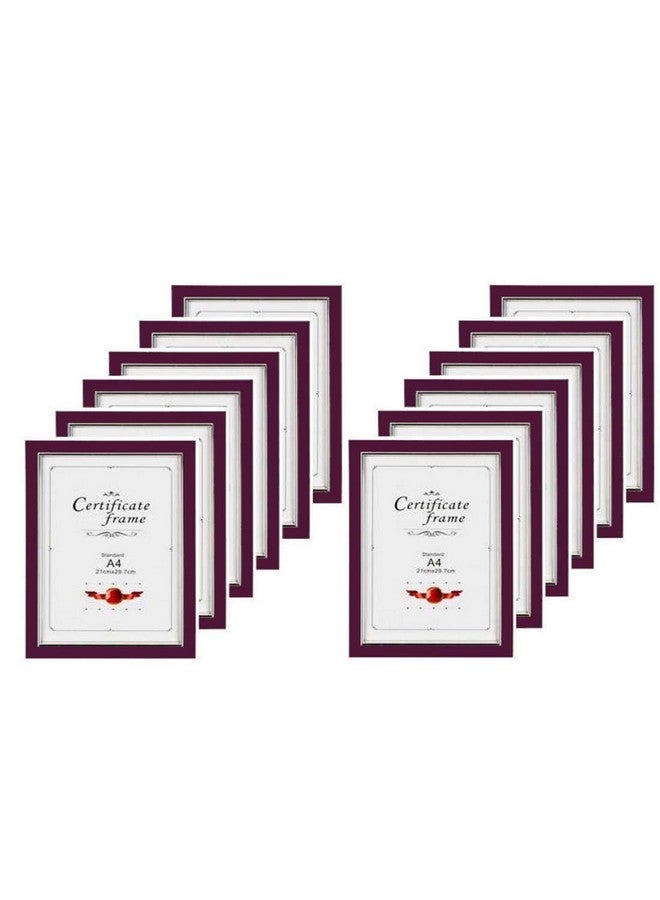 Stuthi Arts إطار صور خشبي MDF بحجم A4 من ستوثي آرتس (12 صورة، مستندات) (بني) - Image 1