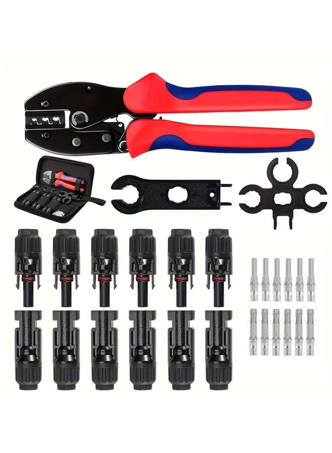 عدة أدوات كبس شمسية مع موصلات الكبس وجنزال مفك لتركيب كابلات الألواح - Image 5