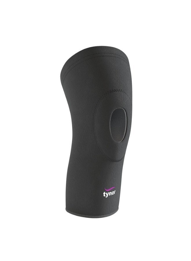 Tynor Knee Cap Open Patella, Grey, Large, 1 Unit - Image 1