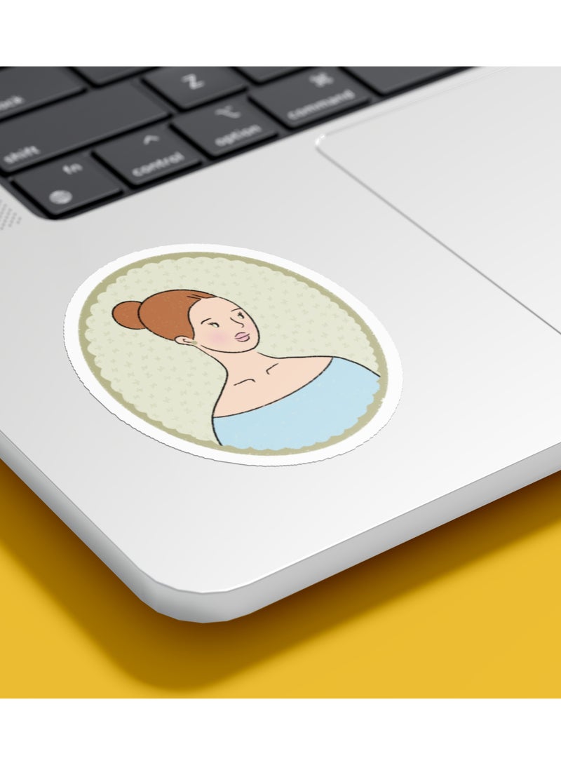 Boomah Accessories 1-Piece Creative Motivation Girl Power Waterproof Vinyl Stickers, Self Love for Laptop , Mobile , Mug , Skateboard , Guitar for kids, adult , girls, nursery 8x6cm - Image 1