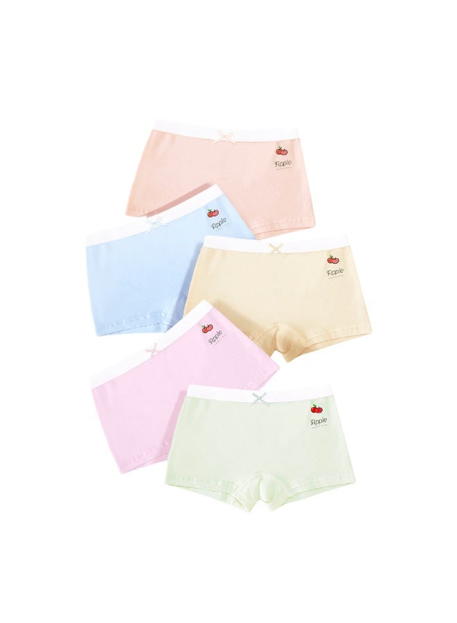 KUYING New Comfortable Skin friendly Breathable Underwear Set 0f 5