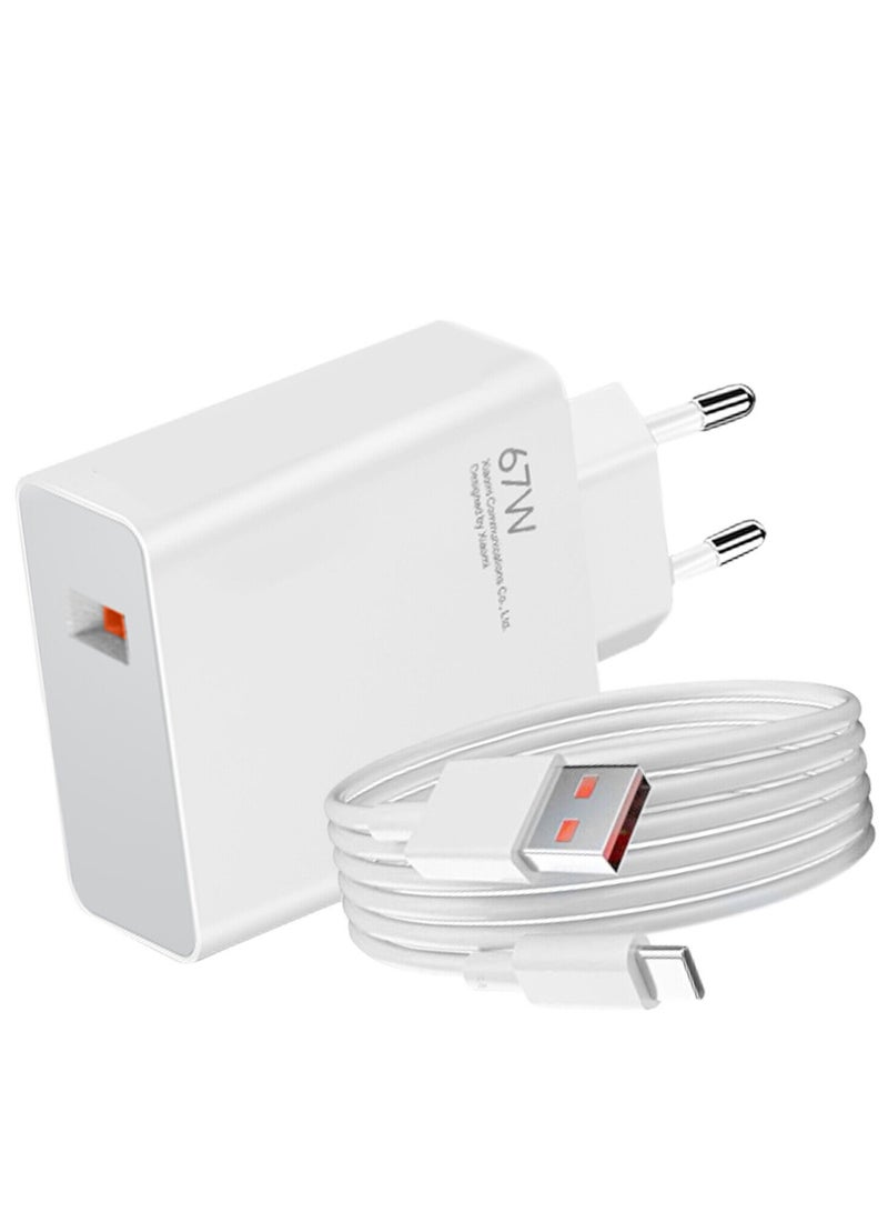 ELTRAZONE Xiaomi Original Xiaomi USB 67W Wall Charger with USB to USB-C Cable included - Image 2