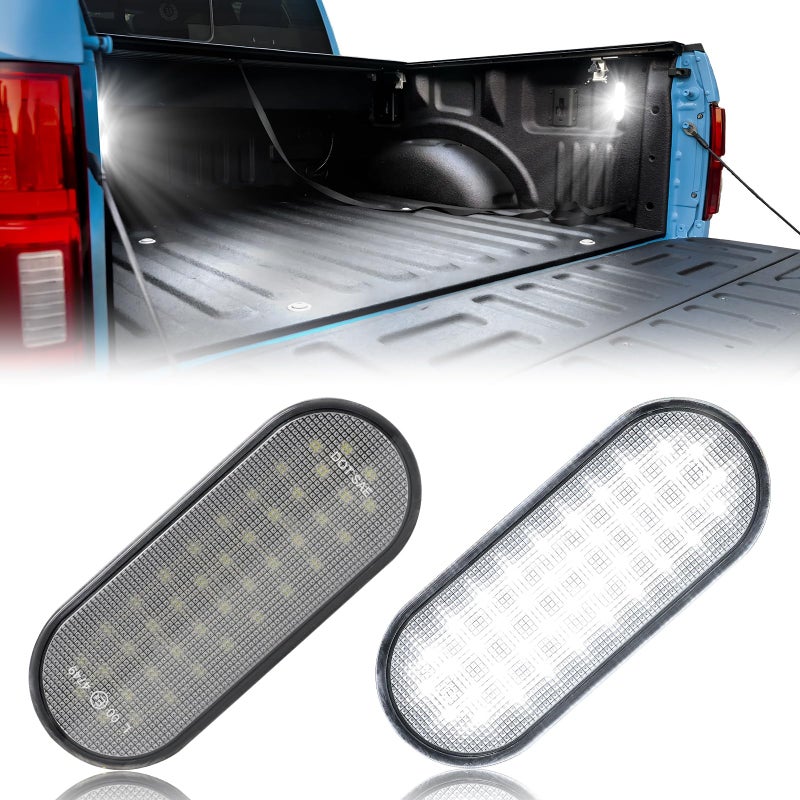 ATLEDLT LED Truck Bed Lights Compatible with 2015-2024 F150, 2017-2024 F150 Raptor, F250 & F350 Super Duty Pickups | 6000K White LED, Bright Cargo Bed Lamps 2-PACK - Image 1