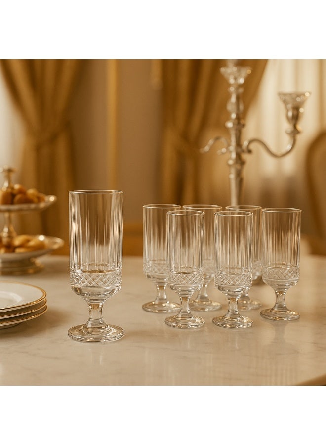 Dania Drink is welcome Mini Glass Juice Cups 95ml 6 pieces - Image 1