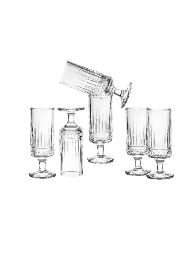 Dania Drink is welcome Mini Glass Juice Cups 95ml 6 pieces - Image 3