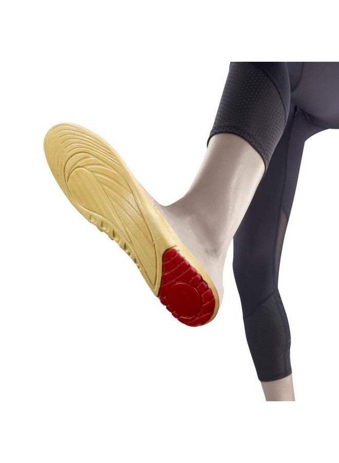 Vissco Orthopaedic Cushioned Insole, Foot Support for Shock Absorption, Reduces Pressure on the Heel & Relieves Pain (Multicolor) - Image 1