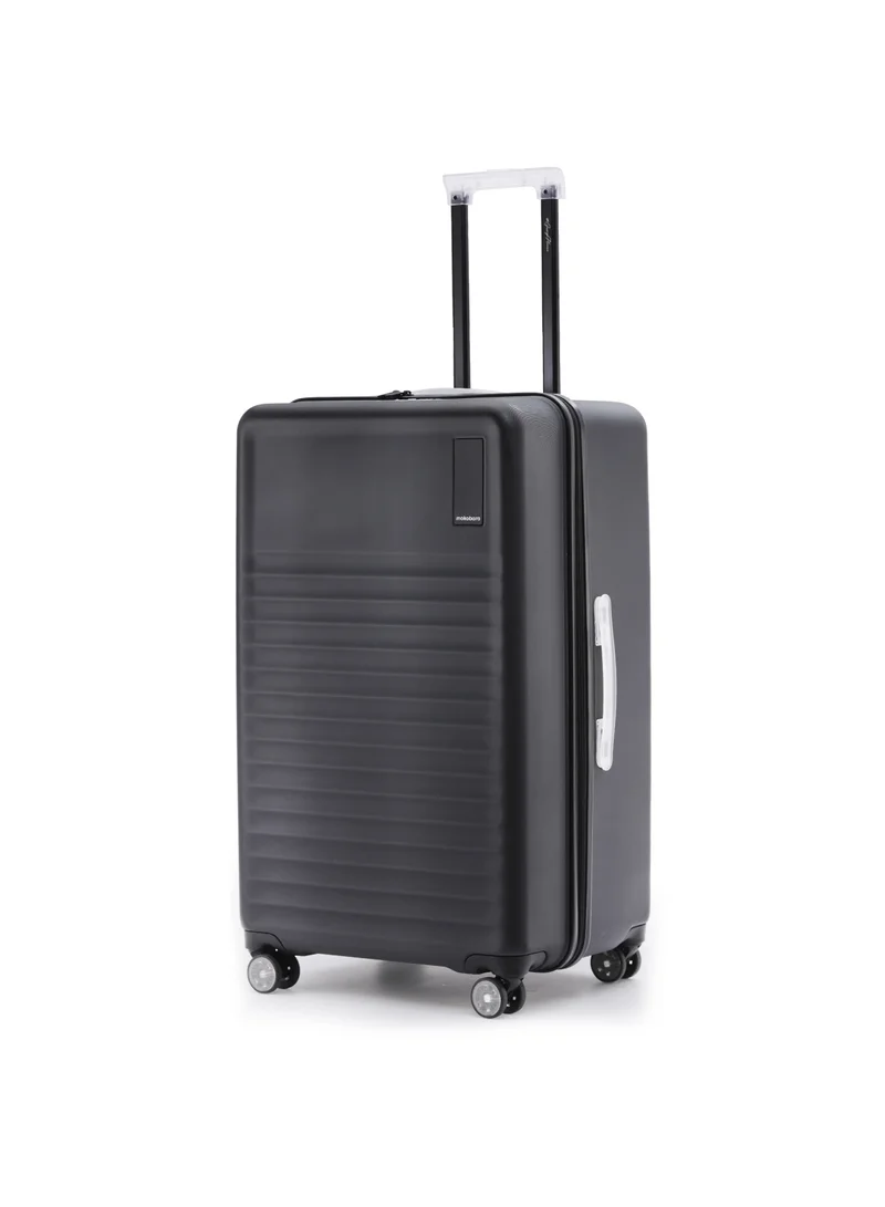 Mokobara The Aisle Trunk Check-In Large Luggage - Durable Polycarbonate Material | Money Moves, Black