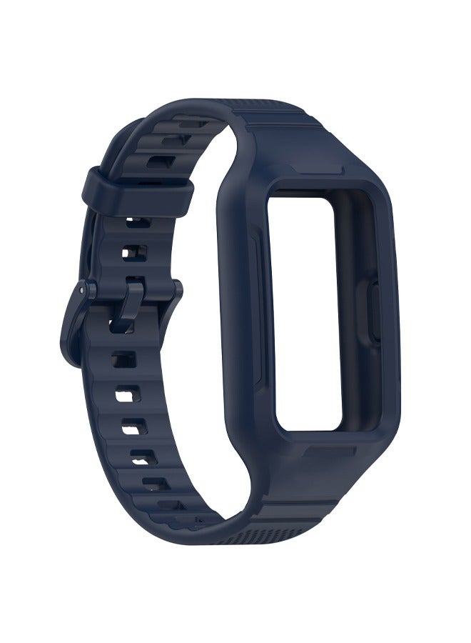 Suitable for Huawei Bracelet 9/8/7/6 Integrated Texture Strap Huawei Band8 Strap Honor Bracelet 7/6 Strap - Image 2