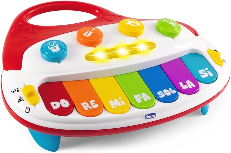 Chicco My First Piano - Musical Game for Children with Lights and 2 Game Modes