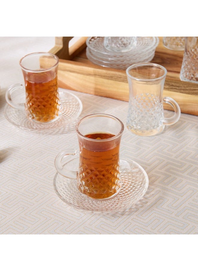 Home Box Popus 12-Piece Istikan Cup Set with Saucer 110 ml  - Image 2