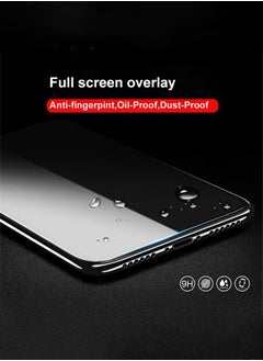 Ocean 2 Pieces Full Cover Glass Screen Protector, HD Tempered Glass Film, 9H Tempered Glass Film, Shatterproof Anti-Scratch Film Screen Protector, Suitable for Xiaomi 13T Pro Black/Clear  - Image 5
