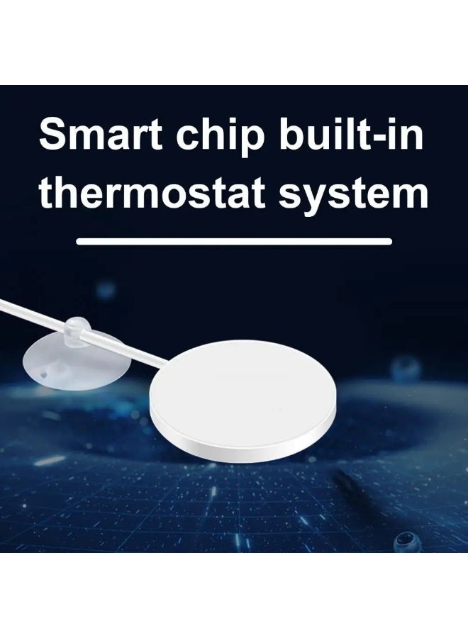 سخان حوض سمك صغير أبيض دائري - (5 واط و 10 واط) - Image 5