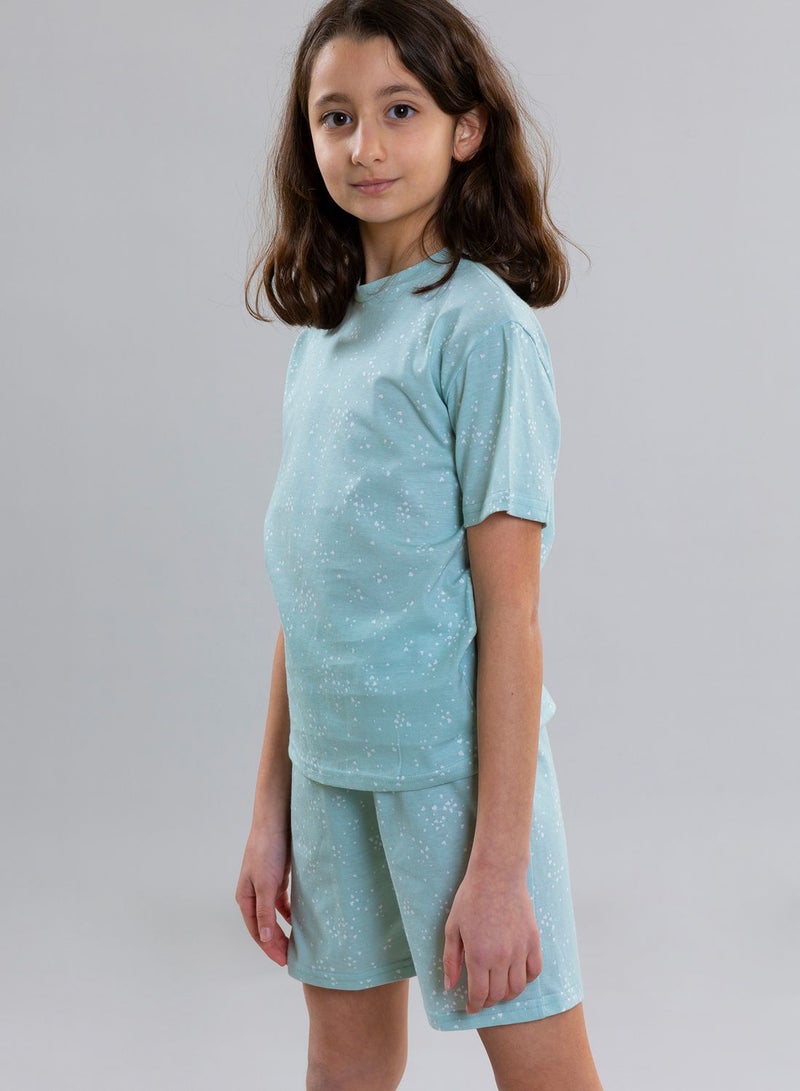 Pear Concept Kids Heart Design Pyjama Set - Image 3