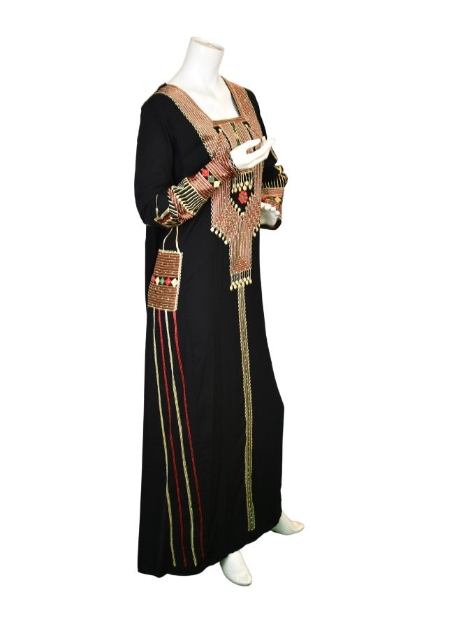 جلابية نسائي عسيري تطريز - Image 2