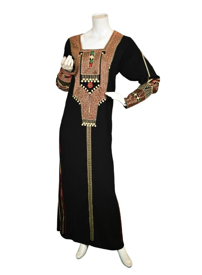جلابية نسائي عسيري تطريز - Image 1