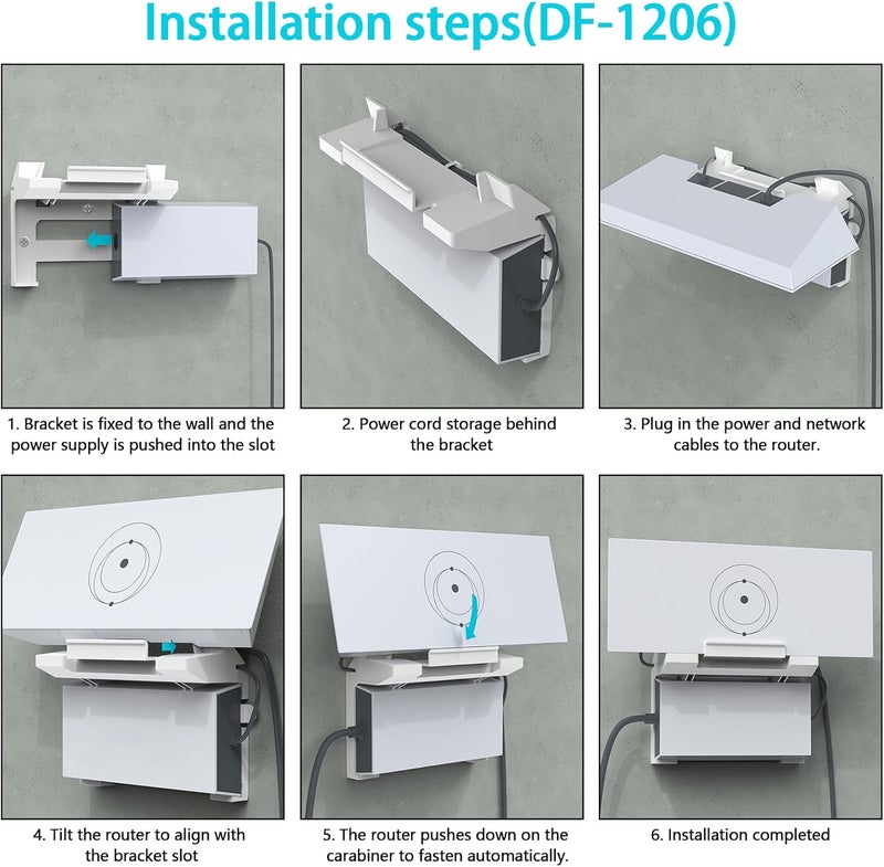 Starlink Gen 3 Mount: White High-strength ABS Material, Compact 2-in-1 Design - Universal Compatibility Starlink Mounting Kit for Outdoor Satellite Internet Installation - Image 5