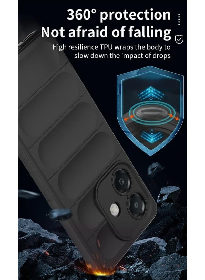 General Case Compatible with Honor 400 Pro 5G, Flexible Soft TPU Silicone Airbag Honor 400 Pro Shockproof, Drop-proof, Slip-proof, Shockproof Case  - Image 4