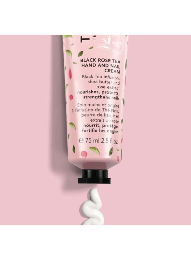 تيولوجي كريم اليدين والأظافر من تيولوجي بخلاصة شاي الورد الأسود يغذي ويقوي الأظافر 75 مل - Image 4