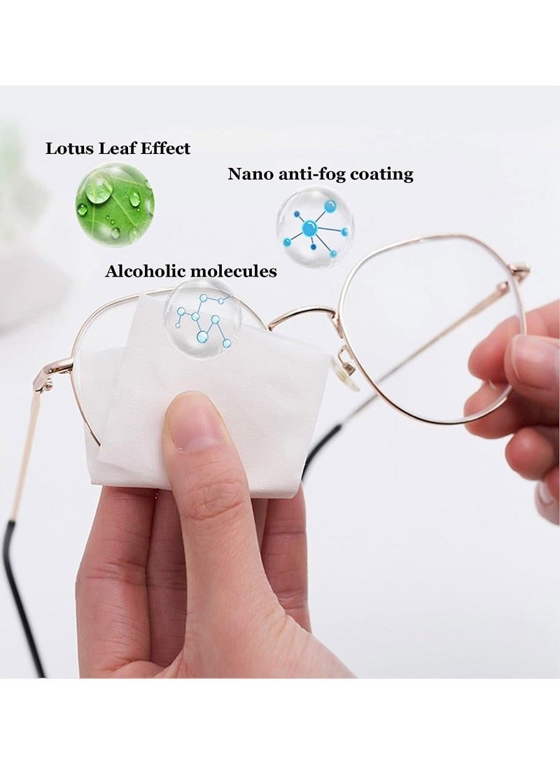 rocooart 100-Piece Eyeglass Lens Cleaning Wipes, Pre-moistened Individually Wrapped Sracth-Free, Streak-Free Eye Glasses Cleaner Wipes for Sunglass, Camera Lens, Goggles ﻿ - Image 5