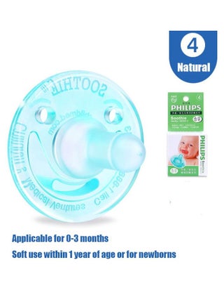 Philips Avent Soothie Pacifier Size 4, Baby 0-3M 1-piece