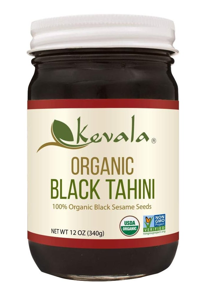 Kevala طحينة سوداء عضوية كافالا - 12 أونصة - Image 1